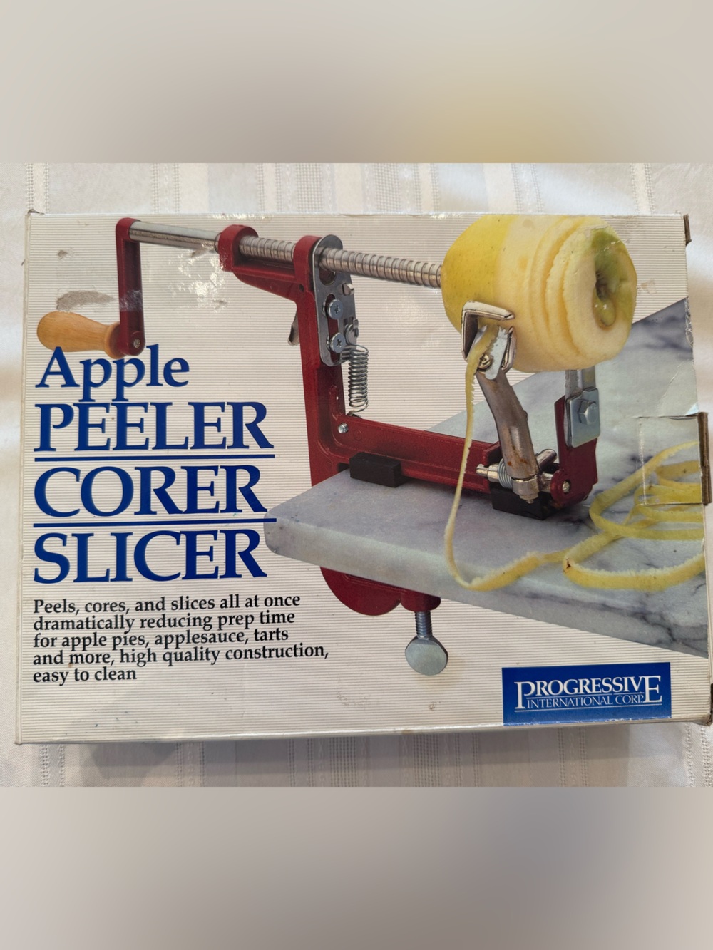 Vintage Apple Peeler, Corer, and Slicer by Progressive Int’l